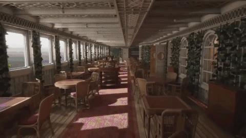 Walk the entire Titanic in Unreal Engine 4